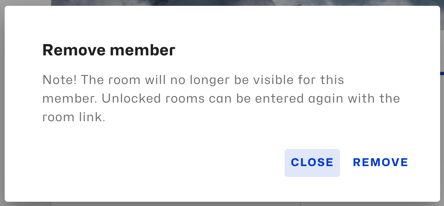 Remove member