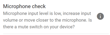 Example of Troubleshooting tips