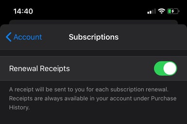Cancel your Premium Subscription in the App Store