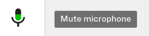 mute button in sidebar