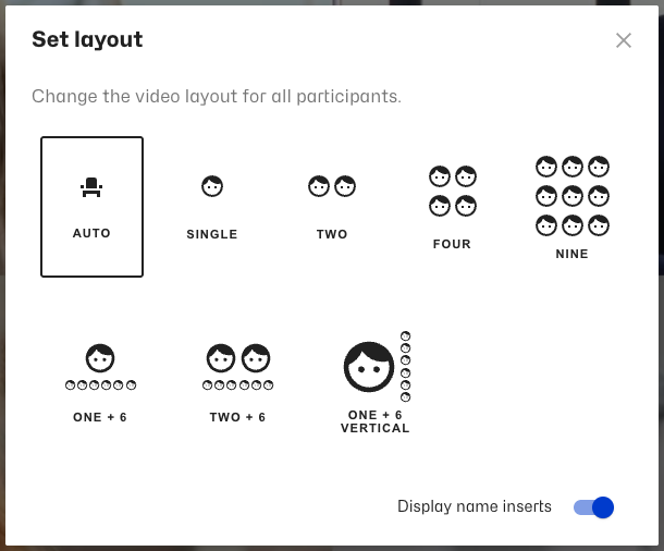 Screenshot Set Layout
