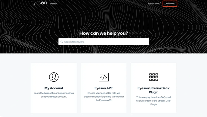 eyeson-helpcenter