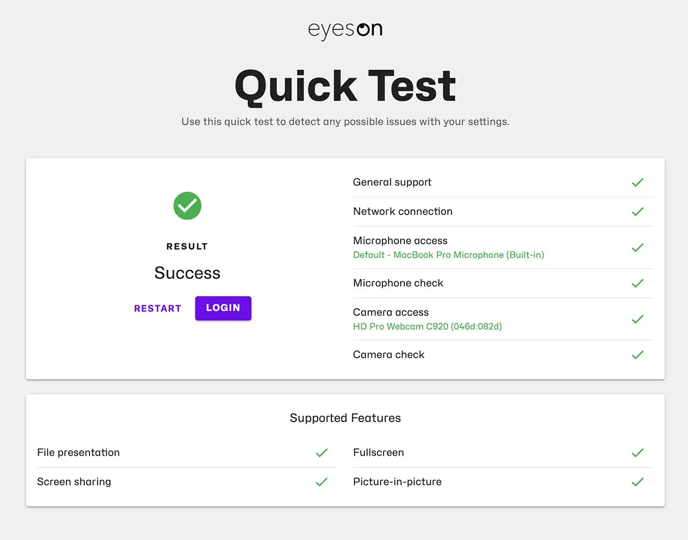 eyeson-quicktest