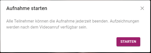 Screenshot Aufnahme starten 